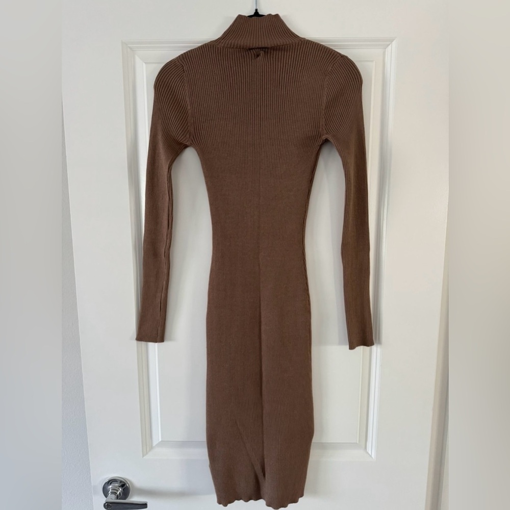 2 Bodycon Ribbed Dresses - Picture 2 of 5